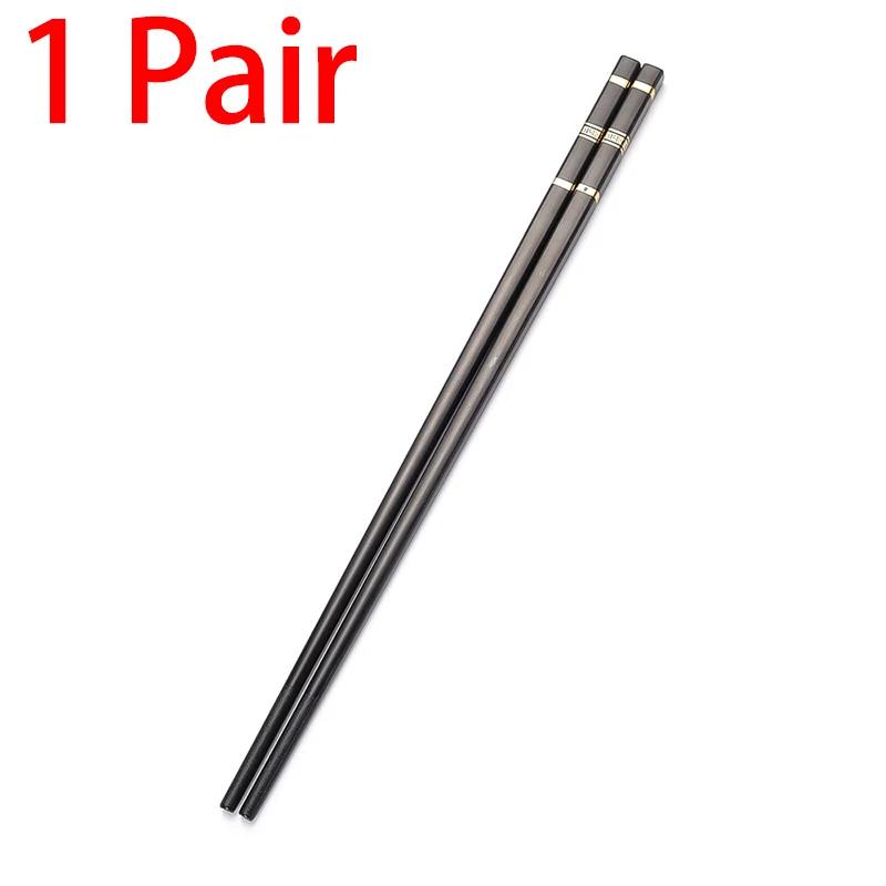 

5/3/1Pairs Japanese Chinese Chopsticks Sushi Sticks Reusable Metal Korean Chopsticks Set Healthy Alloy Tableware Palillos Chinos