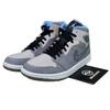 Air 1 Mid Crater Grey University Blue Men's DM3529-004
