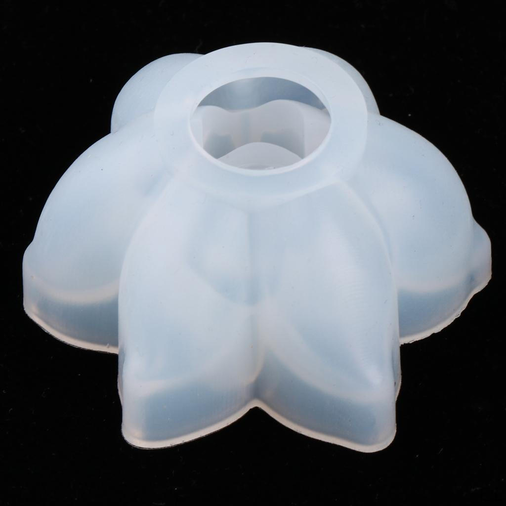 Liquid Resin Lotus Flower Silicone Jewelry Making Moulds for Casting Resin, Soaps, Epoxy