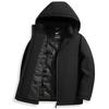 Mens Detachable Hooded Down Jacket Winter Thick Casual Outerwear Solid Color Plus Size