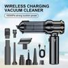 Type-C Rechargeable Vacuum Cleaner High Power Handheld Vacuum Cleaner Car Vacuum  Desktop Cleaning