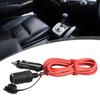 1PCS 12V Car Extension  Adapter 3.6m Cable Male Female Plug Socket
