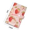 Transparent PVC 120 Slots Card Album 3 Inch Size Fruit Design Photo Card Album 120 Slots Postcard Holder Transparent PVC Album
