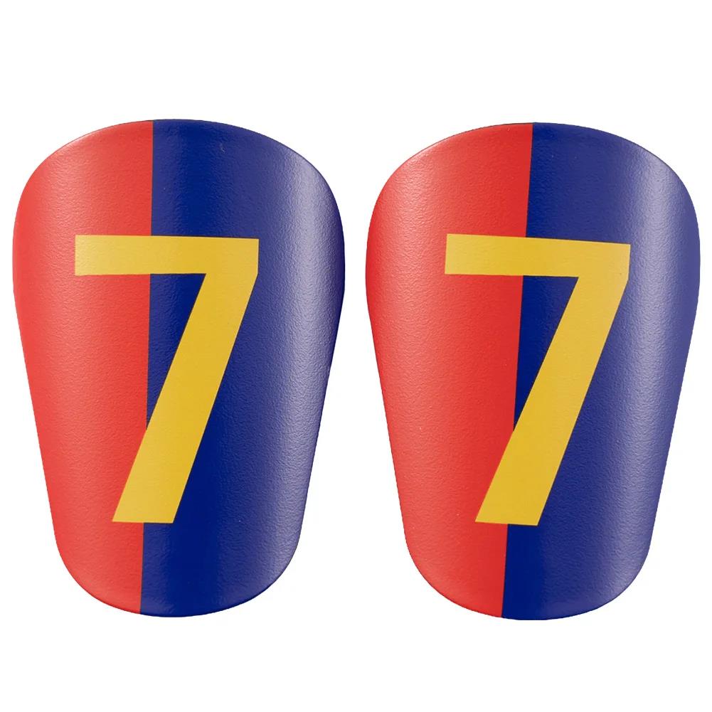 1 Pair Shin Pads EVA Cross Soccer Miniature Shin Guard Shock Absorbing Mini Shin Guards Lightweight for Kids Youth and Adults 1