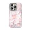 Oil Painting Flower Stand Suitable for Apple 16promax Phone Case 15, Down Gauze Anti-drop 13, Full Cover 14, High-end Feel 11