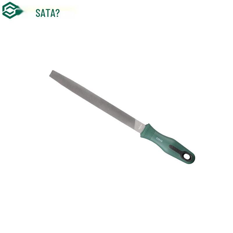 SATA 03935 Medium-Tooth Half-Round File 6 Inch 2