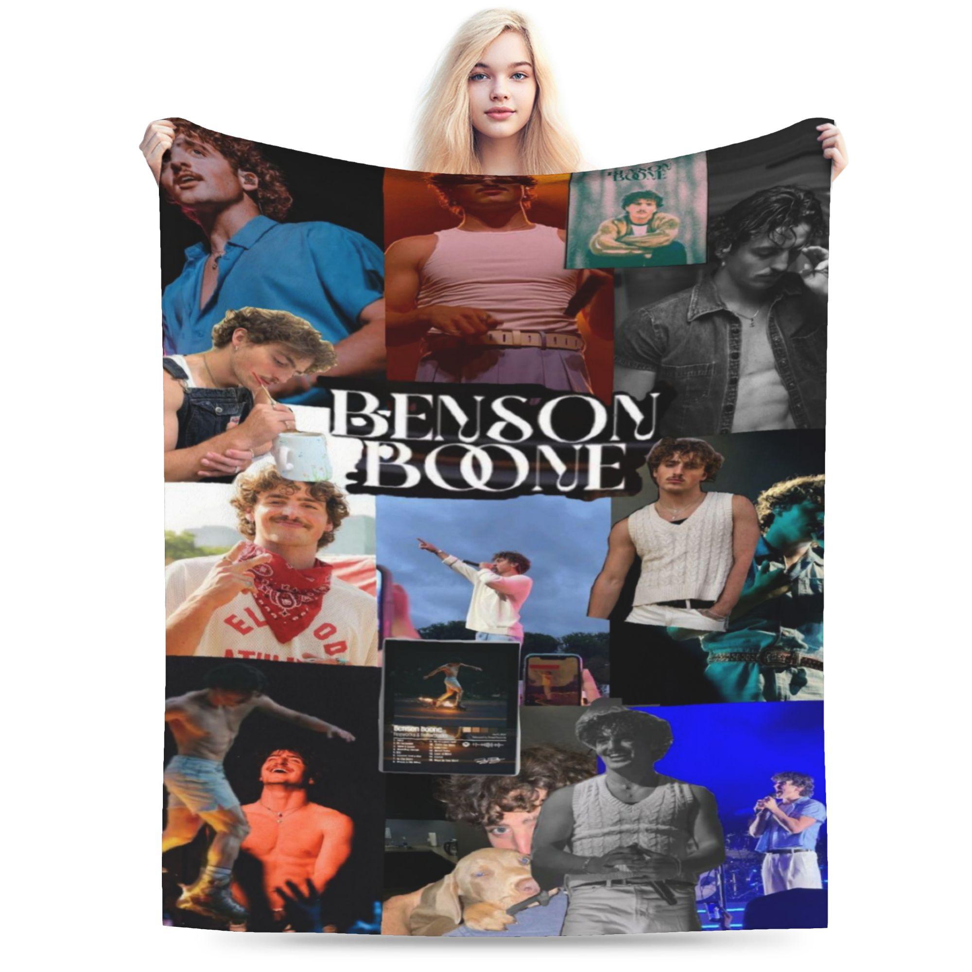 

Relax Benson Boone Music Tour Blanket Accessories Bedding Decorative Throw Blanket Warm Flannel for Outdoor 30x40in