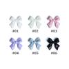 30pcs Resin Bowknots Nail Art Decorations 3D Bows Ornaments Charms Jewelry DIY UV Gel Design Cute Manicure Accessories