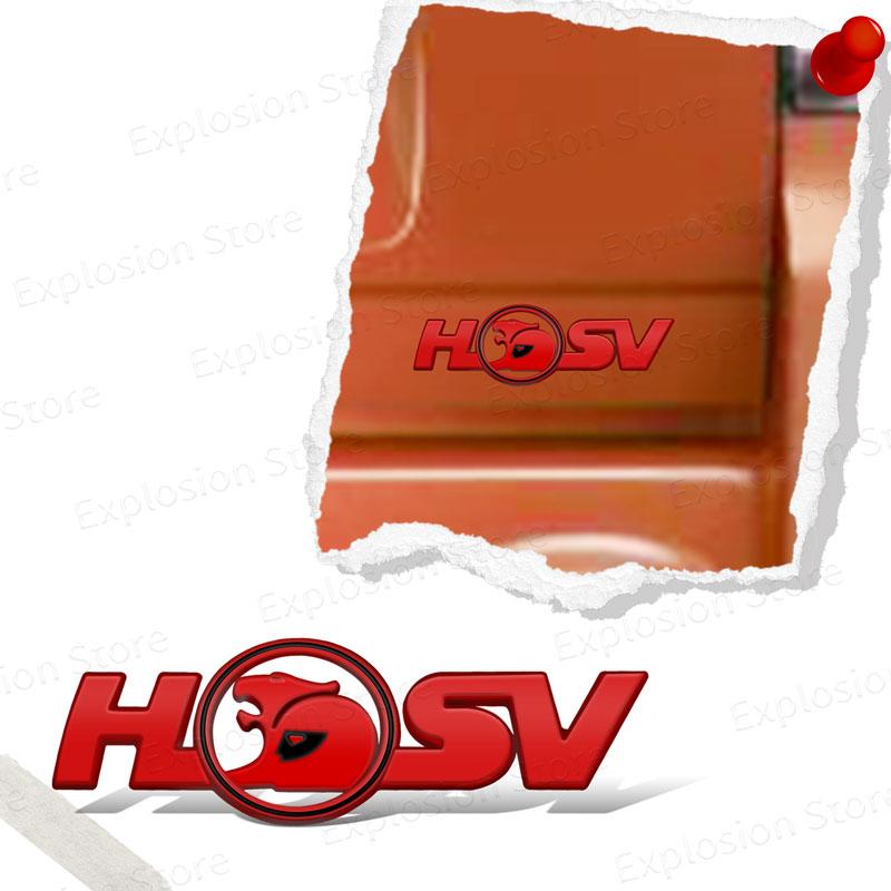 New 3D Metal Logo Emblem Decor Car Fender Side Sticker For Holden HSV Astra Commodore VT VX VU VY HSV Cruze Rodeo Astra