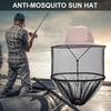 Camouflage Hats Sun Hats Ultraviolet-proof Mosquito Hat Fishing Caps Net Mesh Hats Beekeeping Caps