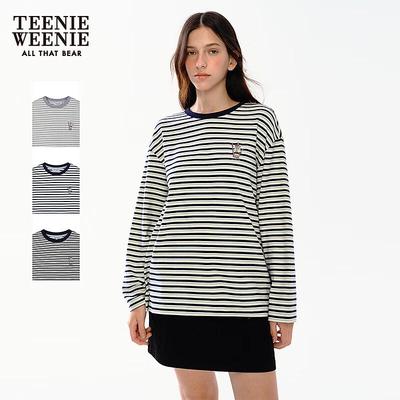 Women's Striped Long-Sleeve T-Shirt