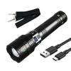1000000LM High Power LED Flashlight Most Bright Flashlight Rechargeable Torch Powerful Long Shot 2000m Lamp for Hunting