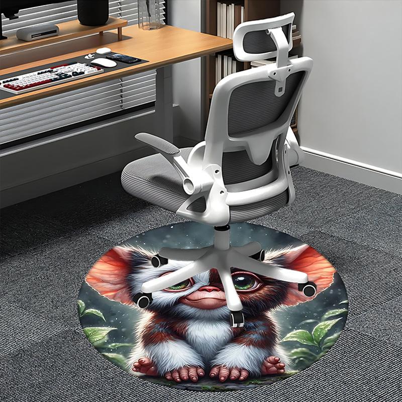 

Gizmo,Mogwai Chair mat Round Rug Office carpet, Non slip, Suitable for Living Rooms, Bedrooms,Decor1205867a 80cm by 80cm