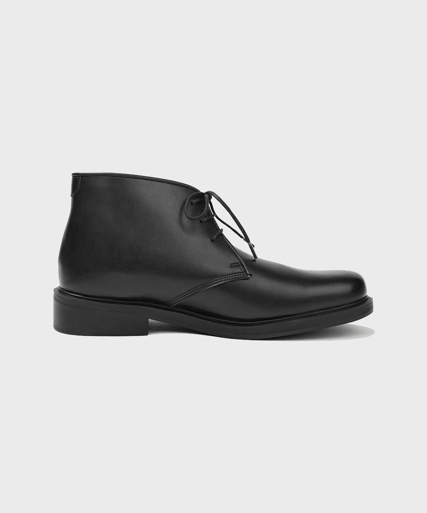 Firenze Atelier [Second.A] Basic Round Toe Chukka Boots_2Ndf4900Gb [Black]