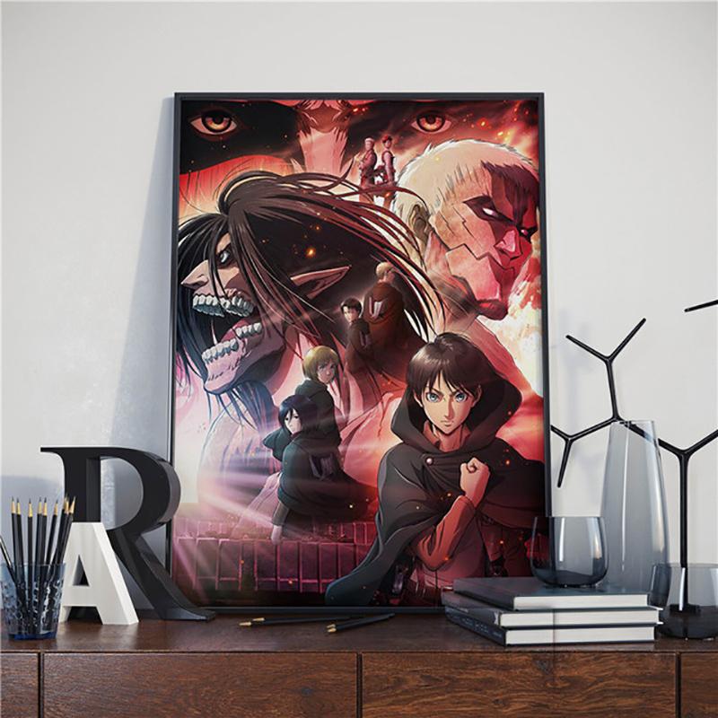 Diamond Painting Attack On Titan Embroidery Cross Stitch Rhinestone Home Decor