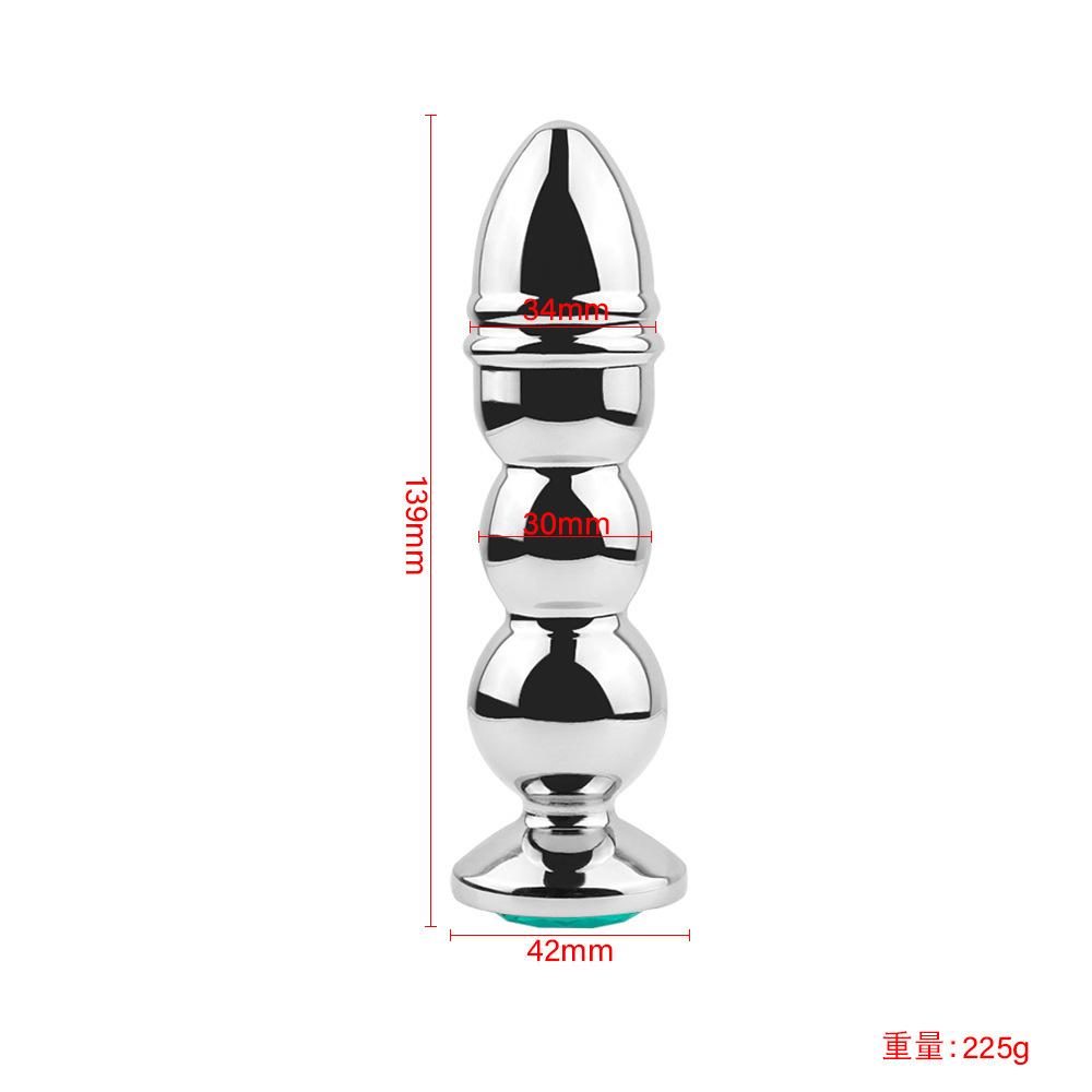 Long Metal Butt Plug Bolt Adult Sex Health Care Products Toy