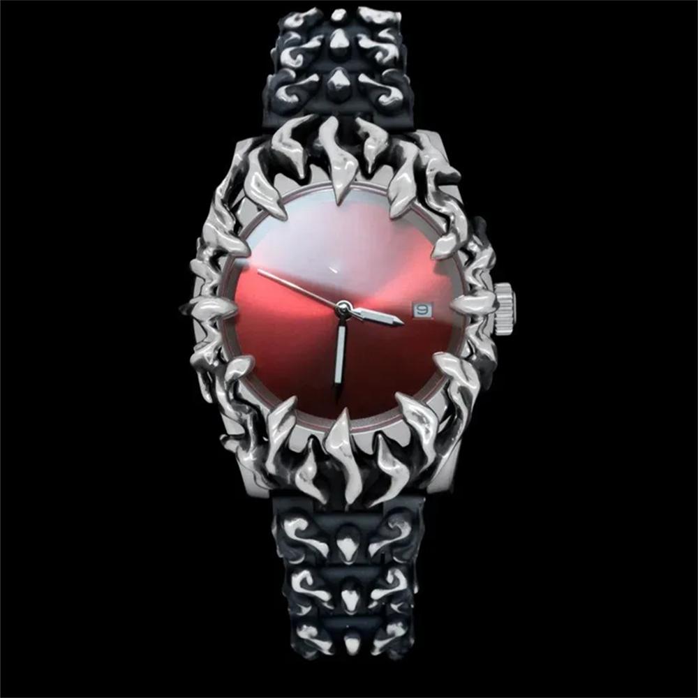 fashion heterosexual claw watch alabaster style retro Y2K European American watches special shaped advanced ins niche watches