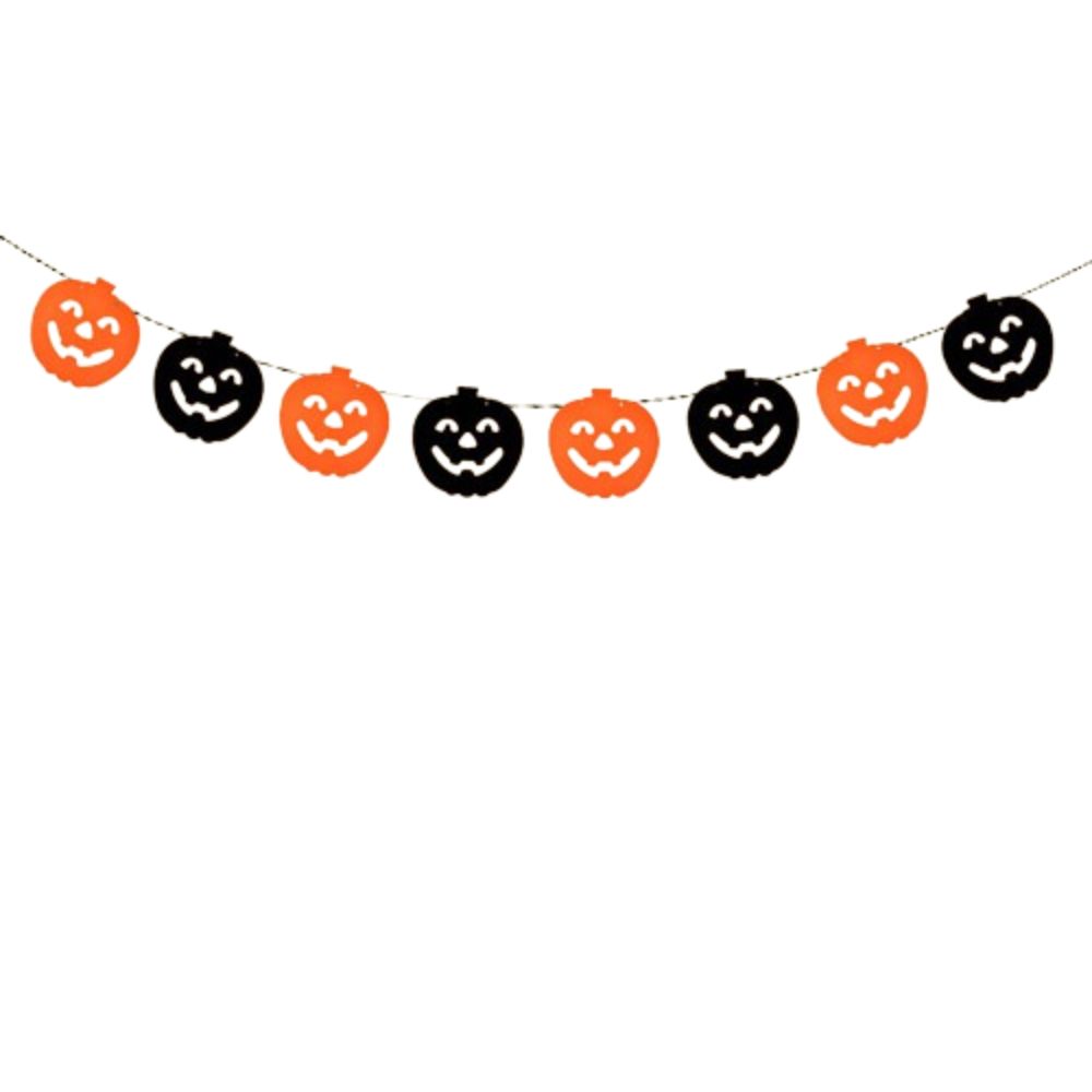 Hanging Happy Halloween Banner Party Decor Pull Flag  Halloween Party Decoration