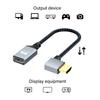 Quality Short HDTV Male to Female Cable, 4K Compatible HDTV Extender Highly Speed Data Cable for Home Theater Setups