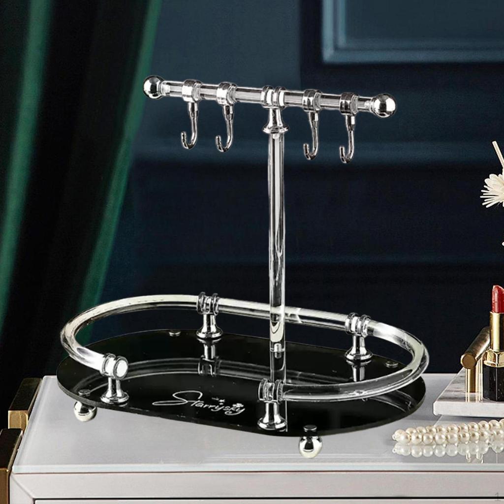 Jewelry Organizer Stand Tray Decorative Fashion Ring Dish Key Holder for Watches Keychains