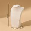 Mannequin Bust Necklaces Easel Showcase Velvet Jewelry Display  Necklace Earrings Rings Pendant