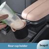 For Byd Dolphin Surf Dolphin Mini Car Cup Holder Rear Row Cup Slot Storage Organizer Interior Accessories Modification