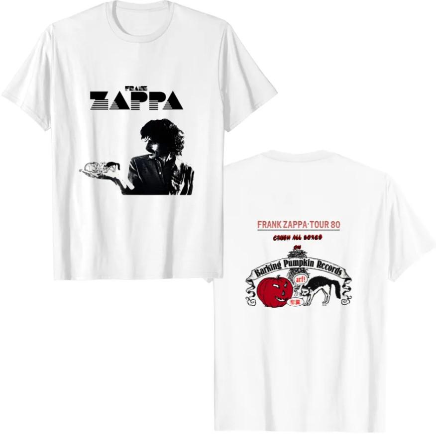 Frank Zappa Tour  80 T-Shirt Heavyweight T-shirt M T-ShT-Shirt shirt XXXXL