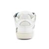 Kappa Bread Shoes Fabric Synthetic Leather Player Hip Hop Slip Resistant Durable Lightweight Low Top Skate Shoes Unisex sneakers White K0CX5CS71D
