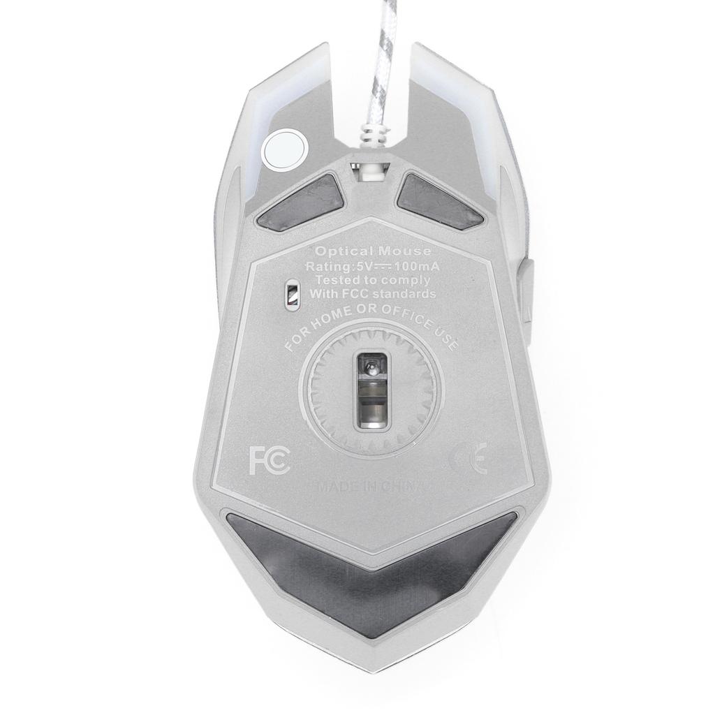 Wired Gaming Mouse USB Port Ergonomic 3200 DPI RGB Optical Computer Accessories