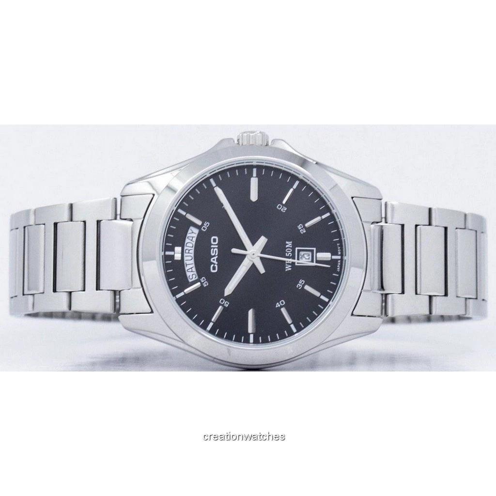 Casio Quarz MTP-1370D-1A1V MTP1370D-1A1V Herrenuhr