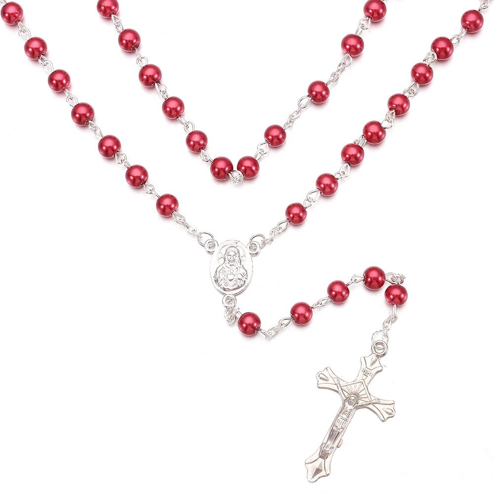 6mm Rosary Beads Rosary Beads Catholic Solid Colored Confirmation Gifts Rosary Beads Simple Style Rosary Gifts Women