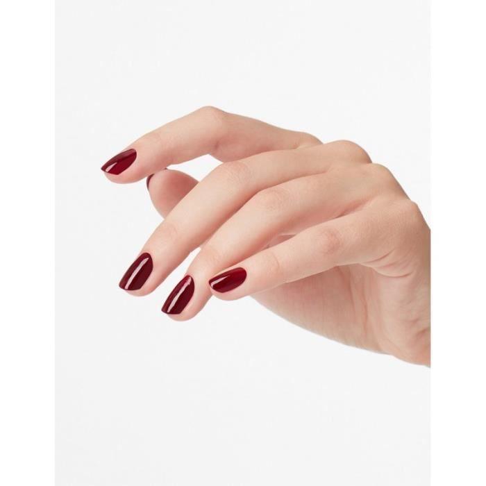 Vernis à ongle - OPI - Infinite Shine Got the Blues for Red - Rouge - 11 jours