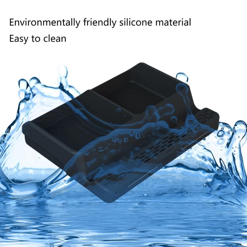 Multifunctional Non Slip Car Dashboard Phone Mount Holder Rack with Parking Number Plate Organizer Storage Box Container