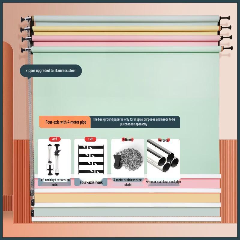Manual Photography Background Support System