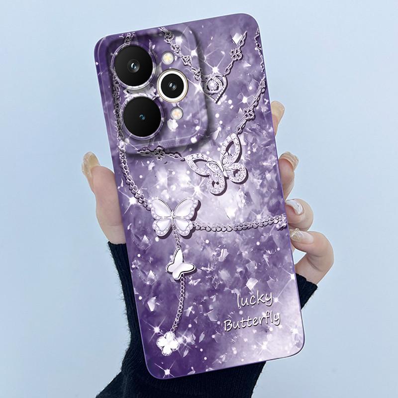 Fundas For Realme 15 Pro 5G Fashion Simplicity Flower Phone Case Shockproof Protection Soft Cover For Realme 15 15Pro 5G Coques
