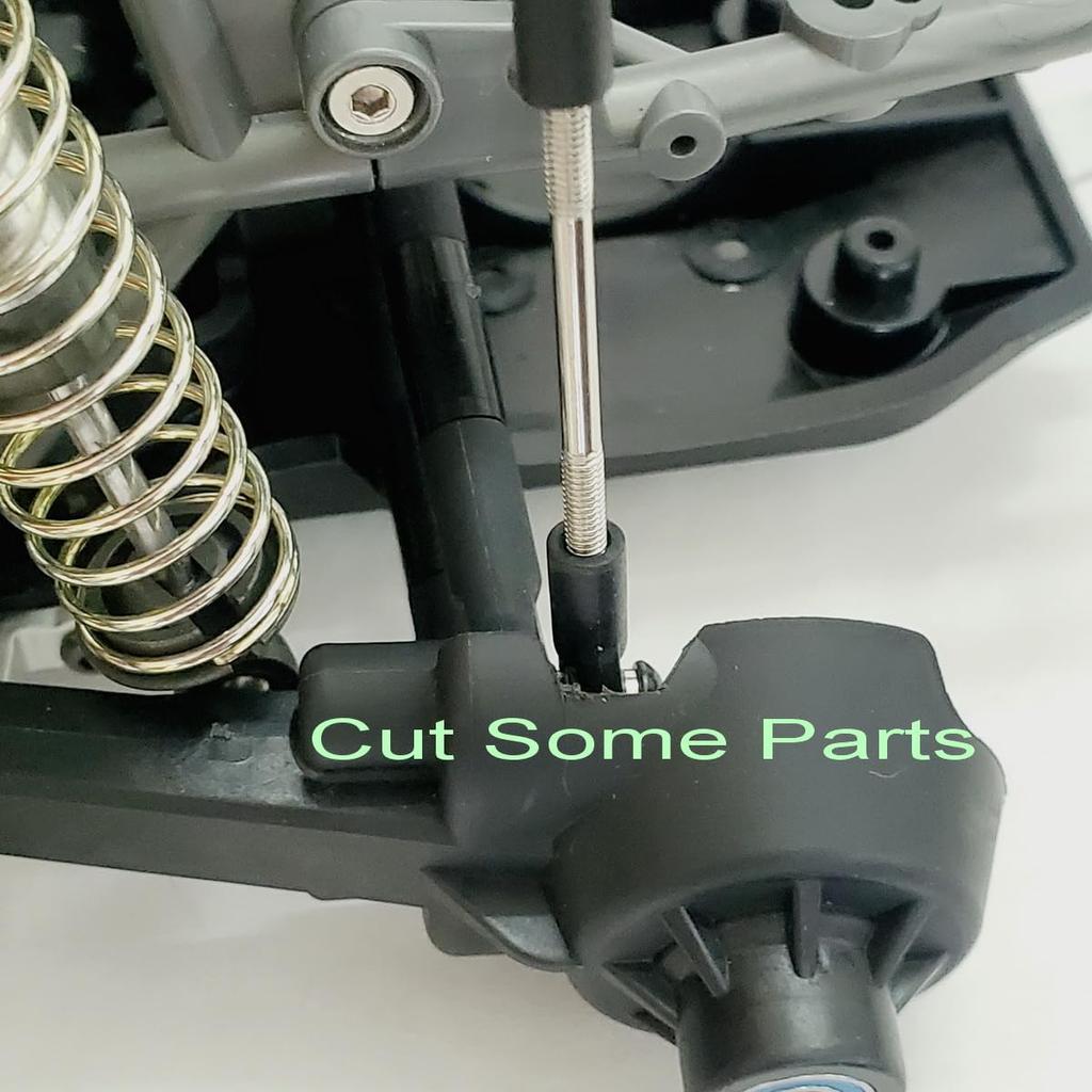 Kingfly OP Parts Rear Stabilizer Rod Set for Tamiya BBX Chassis 1/10 BB-01