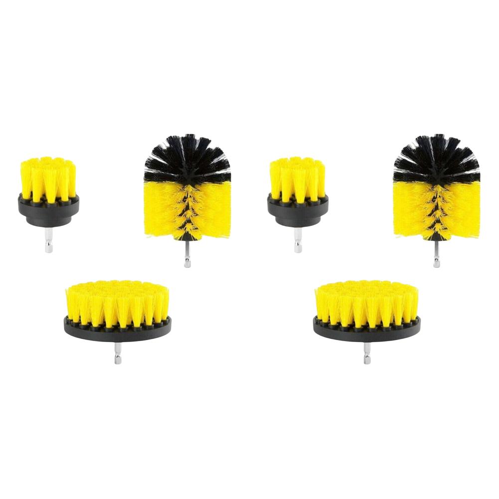

- 3Pcs Power Scrubber Drill Brush Attachment Set Electric Cleaning Scrub Brush K