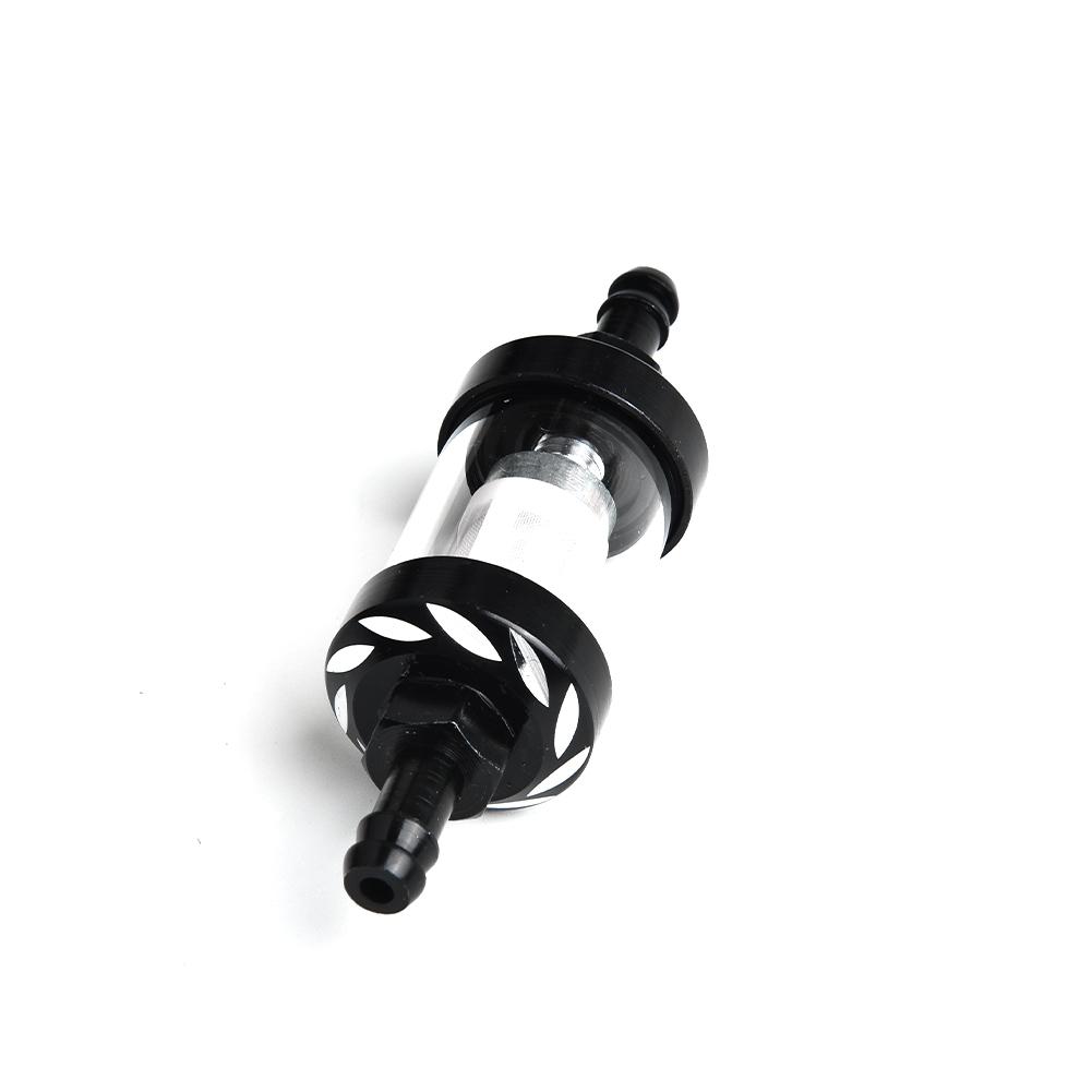 Accessori Filtro Carburante Cromo E Vetro Inline Benzina