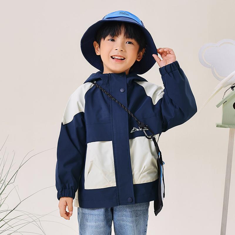 B.DUCK Little Yellow Duck New Autumn Casual Loose Windbreaker Jacket for Children