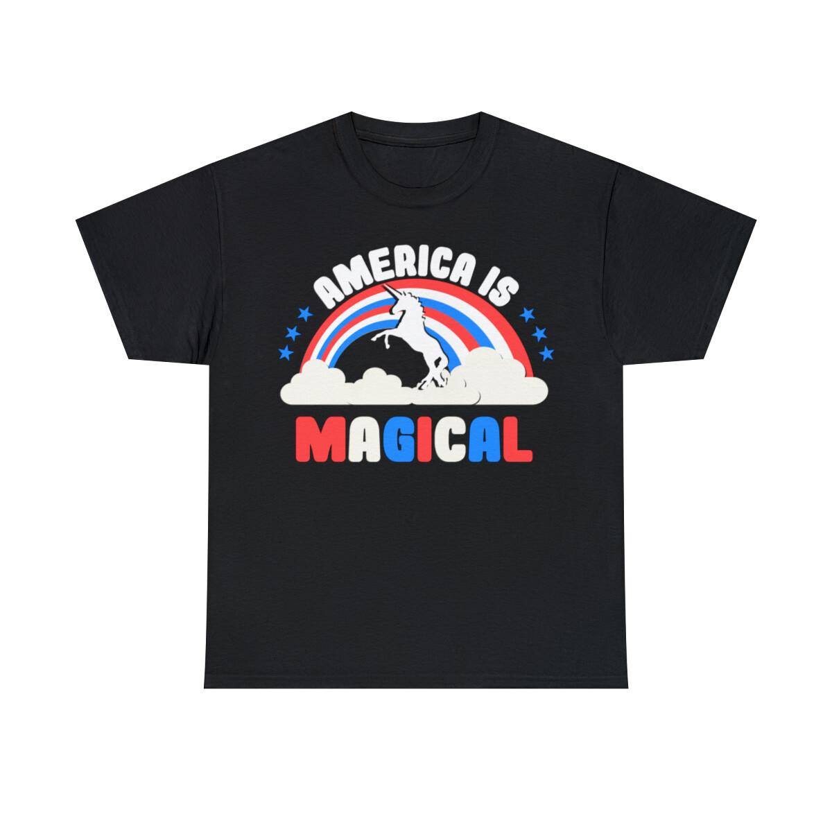 America Is Magical Graphic T-Shirt, Sizes S-5XL S