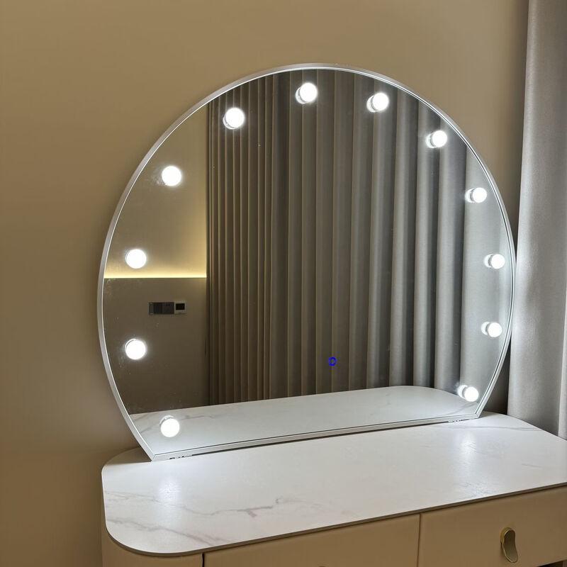 Hantun Half-Round Studio Makeup Mirror