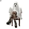 Lady Ghost Figurine Seductive Ghost Statue Resin Sexy Female Ghost Collectible Ornament for Halloween Desk Mantel Decor