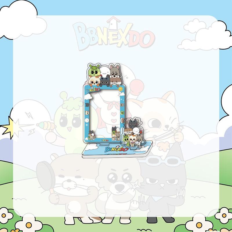 

Kpop BOYNEXTDOOR Мультяшная карточка Вставка Рамка Подставка Брелок СУНХО РИВУ Lomo Карта Хранение Подвеска Аксессуары Подарок для фанатов