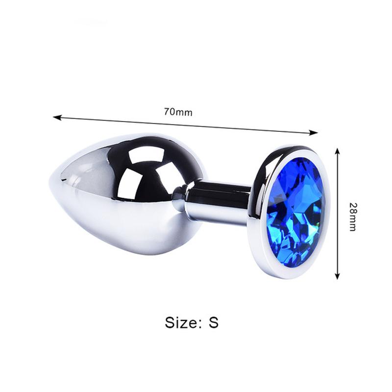 Sex Vibrator Metal Anal Toys For Women Adult Sex Products Men Butt Plug Stainles Steel Anal Plug Sex-toy Anal DildoToys 7