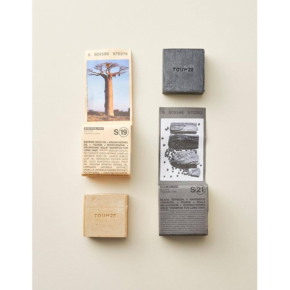 Tone 28 Shampoo Bar S19 Baobab Oil Moisturizing Hair Care