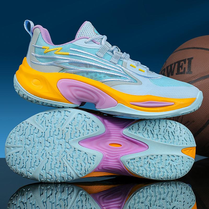 High Top Basketball Shoes Non Slip Sports Sneakers Cushioned Training Court Shoes for Men and Women Outdoor Athletic Daily Wear