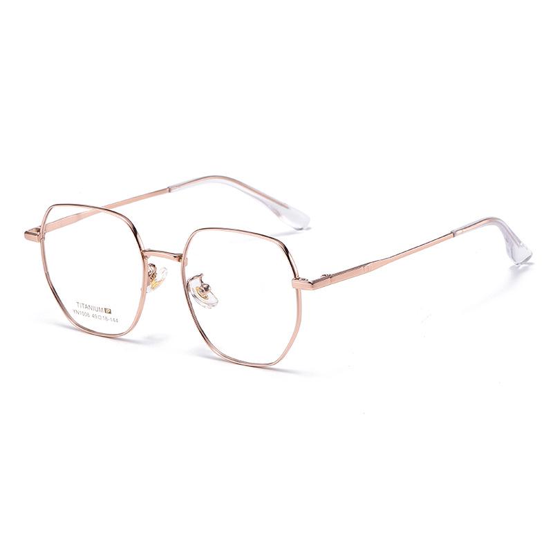Stylish Korean Titanium Optical Glasses: Trendy Metal Frames with High-Value Design.
