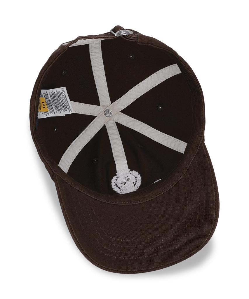 POLO RALPH LAUREN Crest Embroidered Twill Ball Cap - Dark Brown