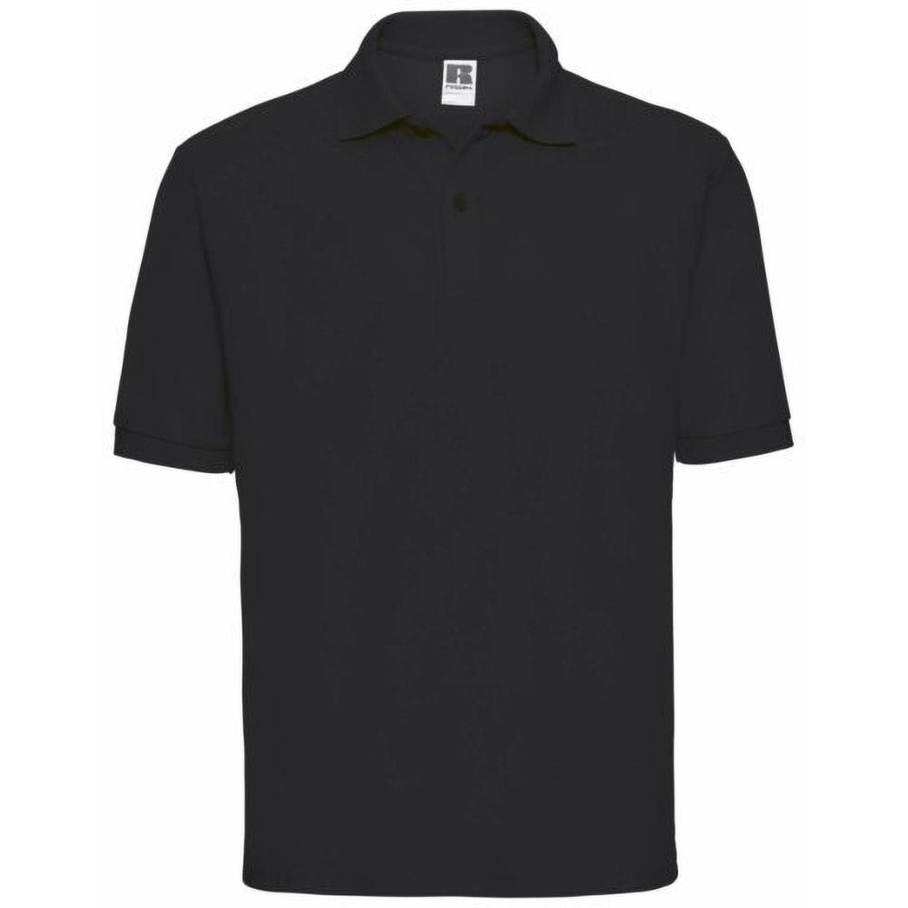 Russell Mens Classic Short Sleeve Polycotton Polo Shirt