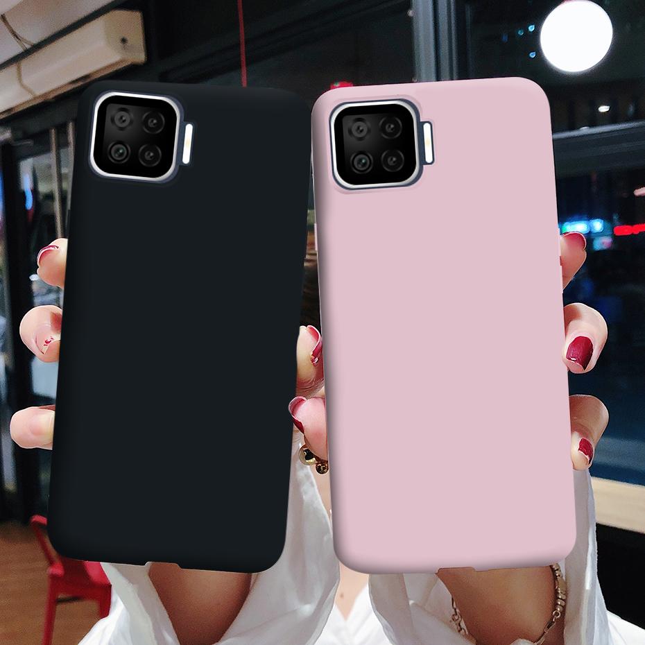 Für OPPO Reno 4 Lite Hülle Für OPPO F17 Pro Hülle Silikon Fundas Weiche Stoßstange Abdeckung Für OPPO Reno4 Lite CPH2125 A93 F17Pro Schale